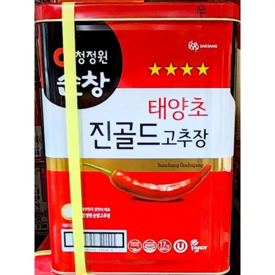 쌀로만든 고추장 대상 진골드 업소용 17Kg 이미지