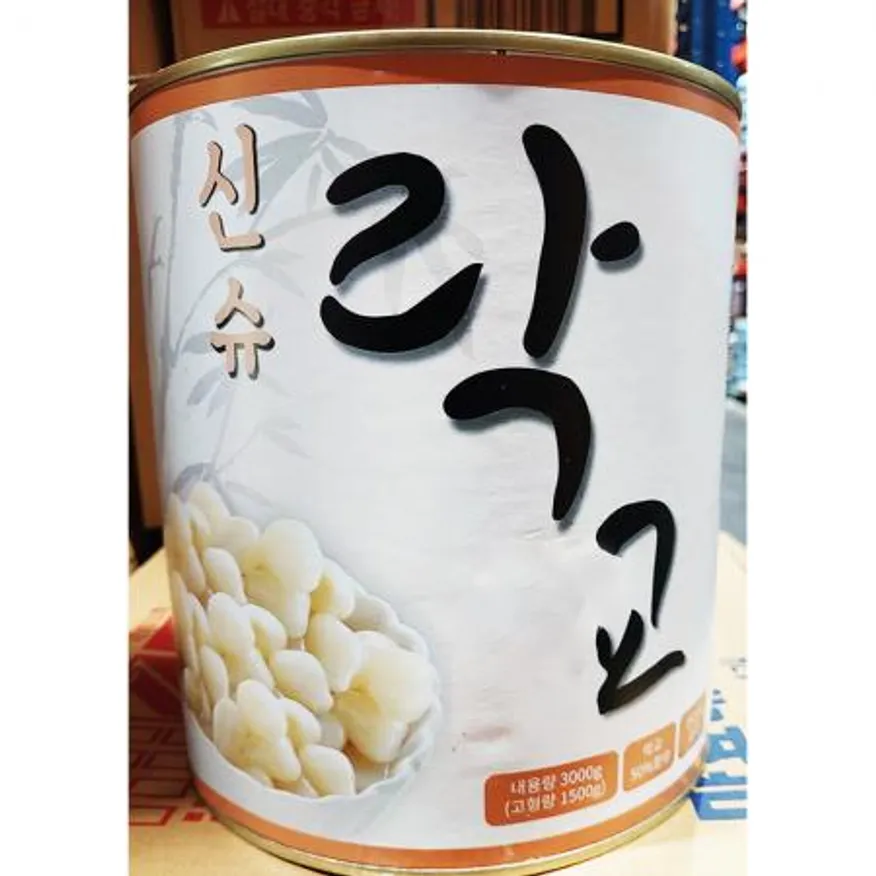 락교 신슈 3S 캔 업소용 3Kg X 6 이미지