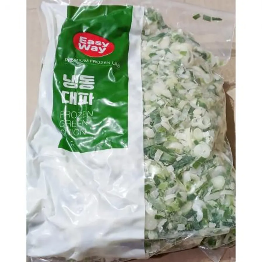 냉동대파(EasyWay 5mm 슬라이스 1kg) X10 업소용 썰은 대파 이미지