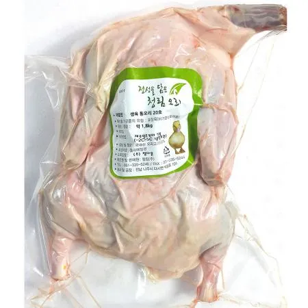 청림 통오리 20호(1.7kg) 업소용 식자재 오리고기 백숙