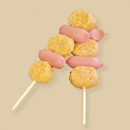 강쏘꼬치 800g 업소용 닭강정 소시지 꼬치 이미지