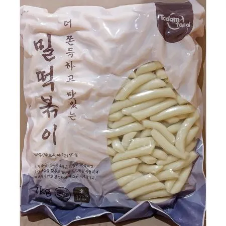 밀떡볶이떡(토담 냉장 건조 소 2kg) 업소용 밀떡볶이
