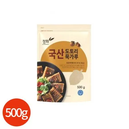 청화농산 도토리묵가루 500g 업소용