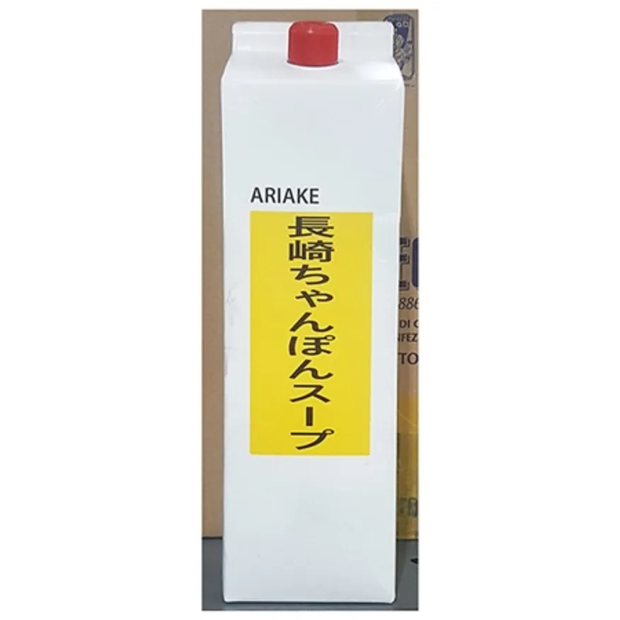 나가사키 짬뽕스프(모노 1.8L)X6 업소용 아리아케 액상소스 양념 이미지