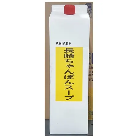 나가사키 짬뽕스프(모노 1.8L)X6 업소용 아리아케 액상소스 양념 이미지