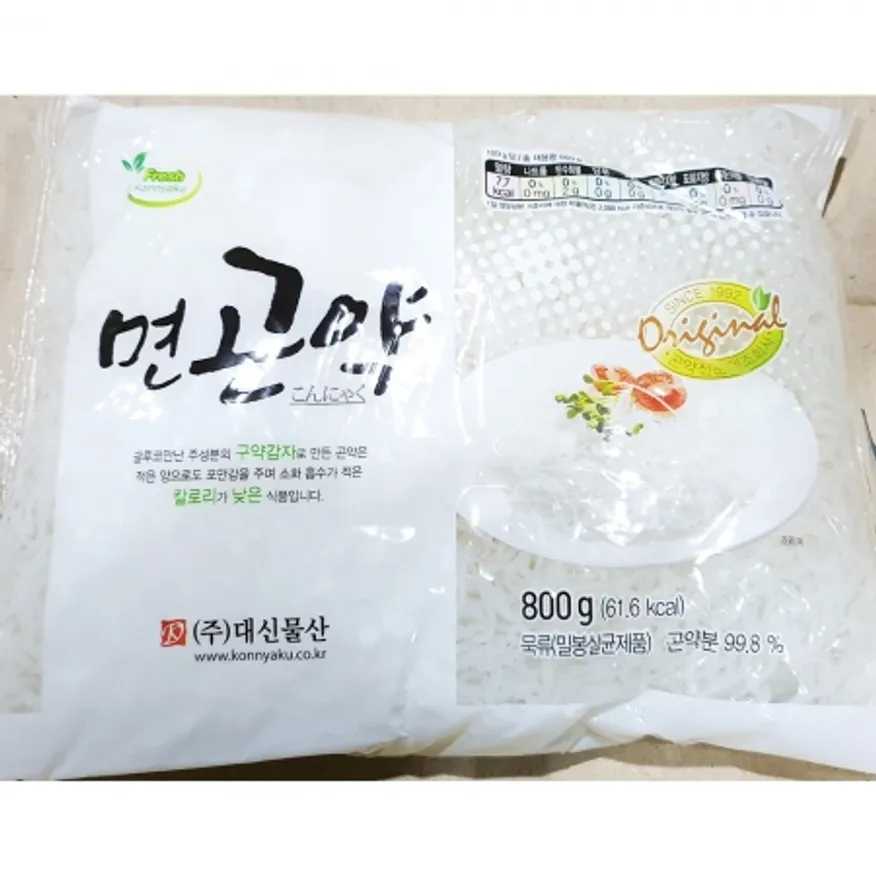 곤약(실 대신 800g) 저칼로리 면 국수 곤약 이미지