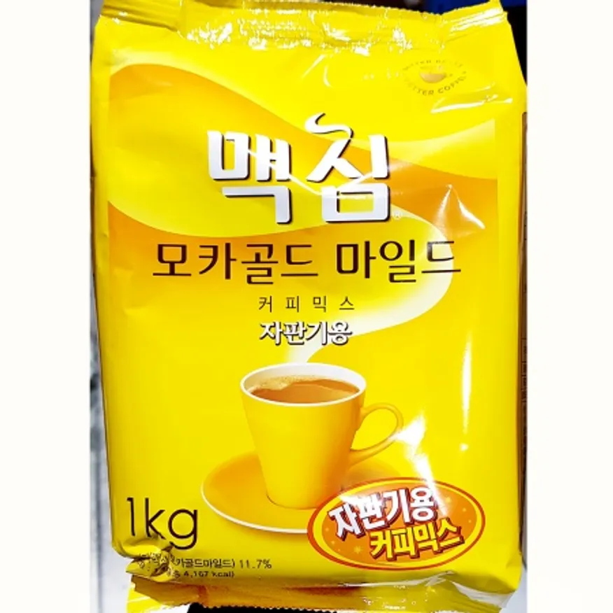 자판기 커피믹스(맥심모카 동서 1kg)X5 자판기용 모카골드 마일드 이미지