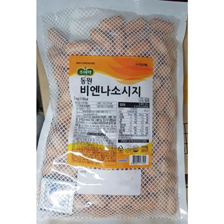 비엔나 소시지 업소용 소세지 1Kg 이미지