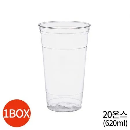 98파이 20온스 투명컵 600ml 1000개 1박스