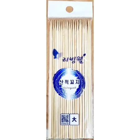산적꽂이 (대 40개 내외) X400개 업소용 대나무 꼬치 꼬지 이미지