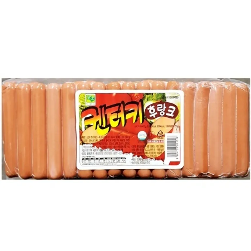 계명 후랑크소시지1kg 업소용 핫도그소세지 부대햄 이미지