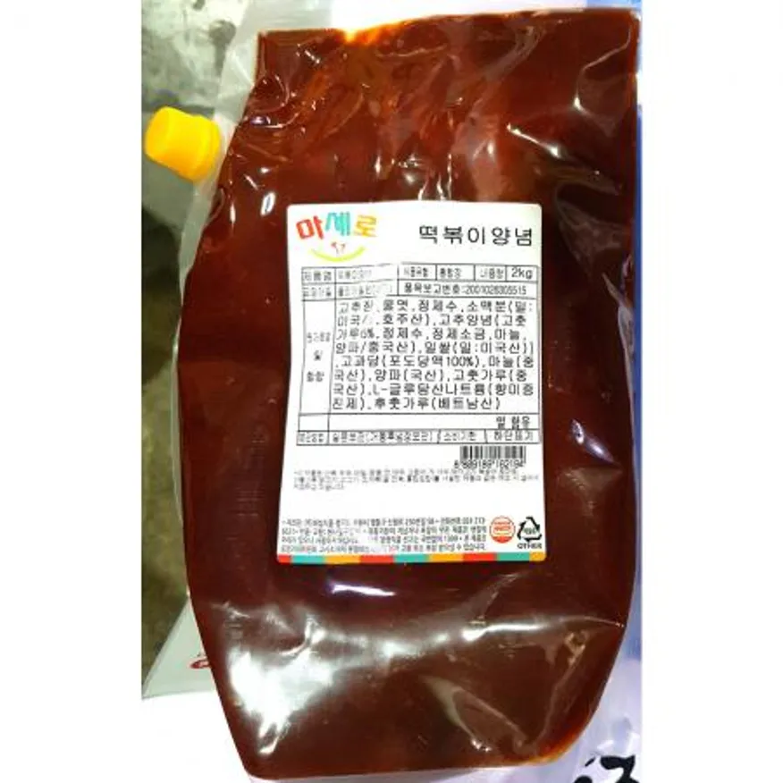 떡볶이소스 혜성식품 업소용 떡볶이 양념 2Kg 이미지
