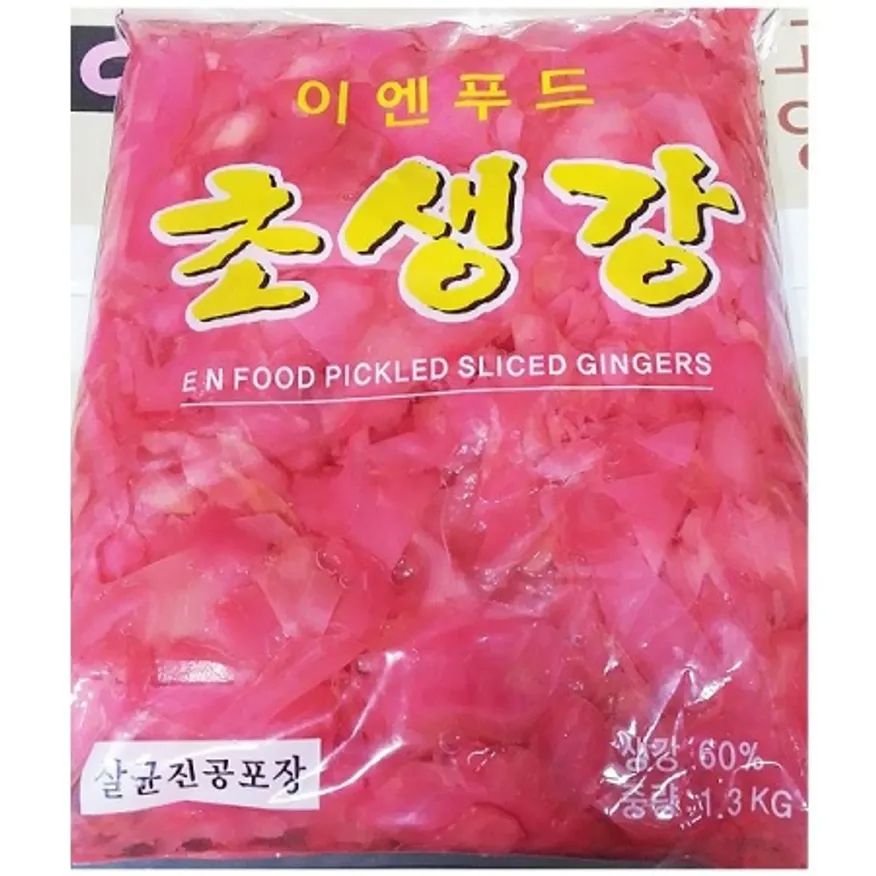 적초생강(이엔 1.3kg) 업소용 초생강 절임 이미지