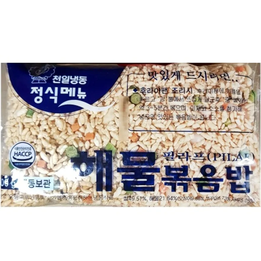 천일 해물볶음밥 300gX30 냉동 즉석밥 간편식품 이미지