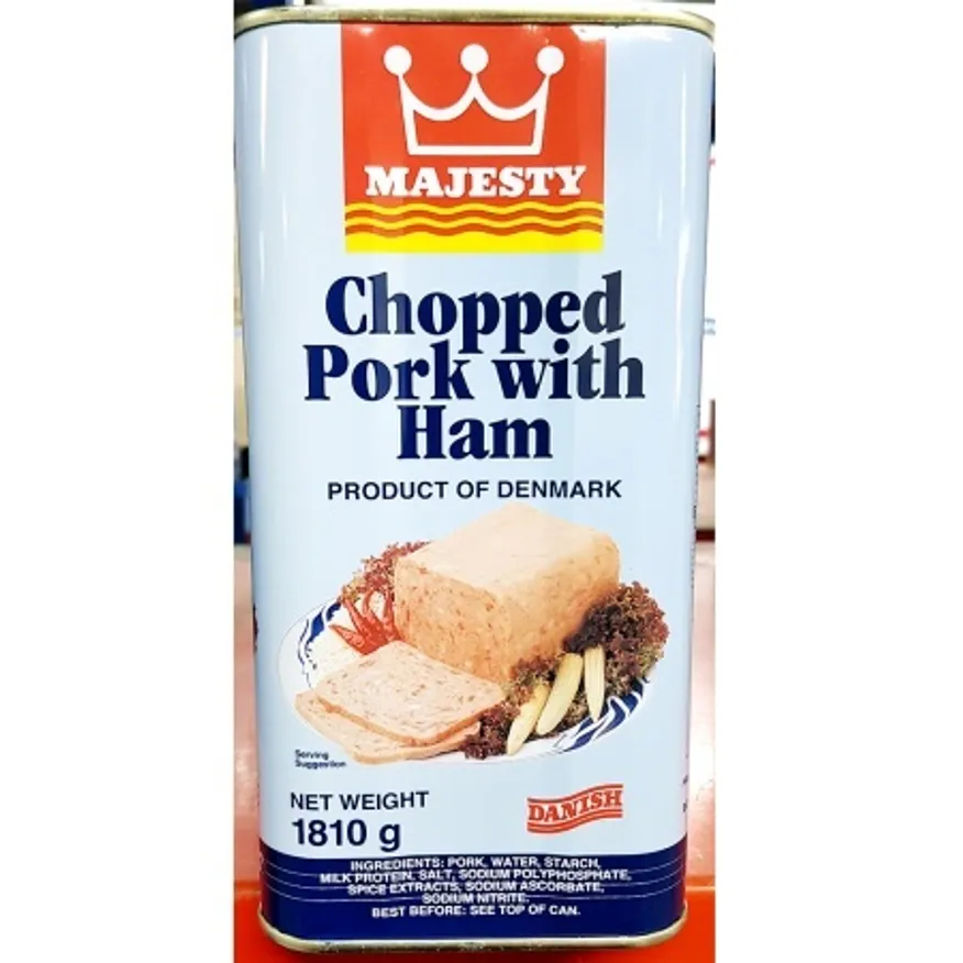 햄캔(마제스티 춉트 1.81kg)X3 업소용 부대찌개 햄 통조림 이미지