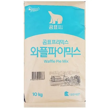 와풀파이믹스(대한 10kg) 곰표 와플믹스 분말가루 이미지