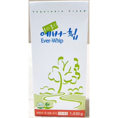 선인 에버휩 1.03kg 식물성 생크림 휘핑