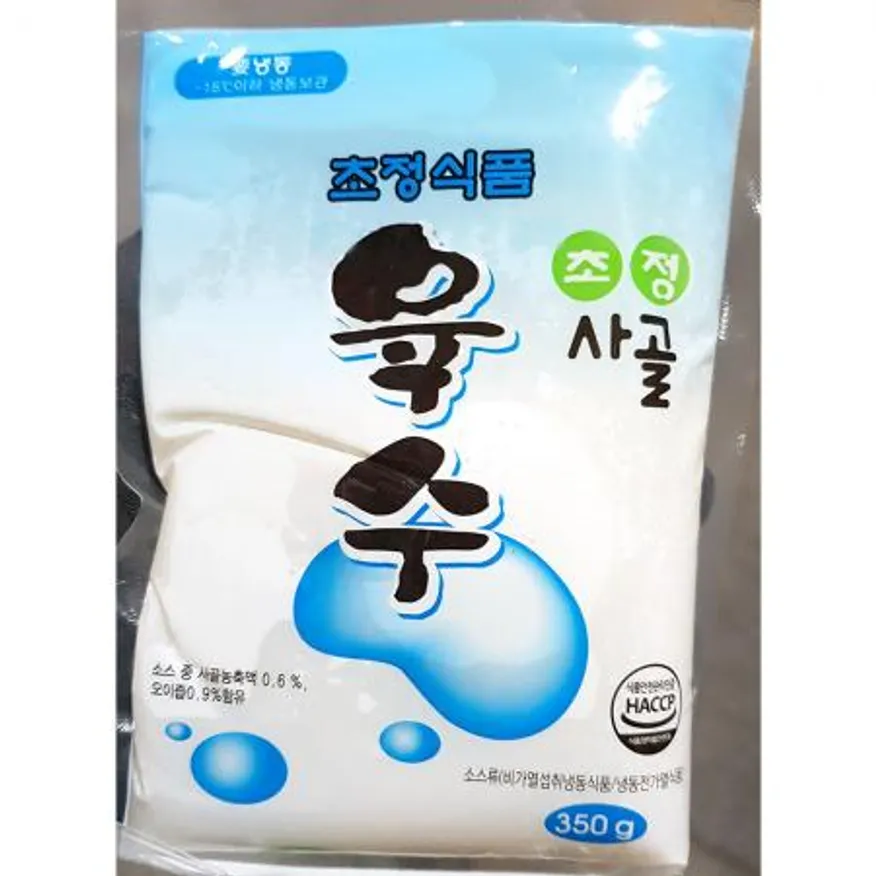 업소용 냉동 초정 사골 냉면육수 350g X 30 이미지