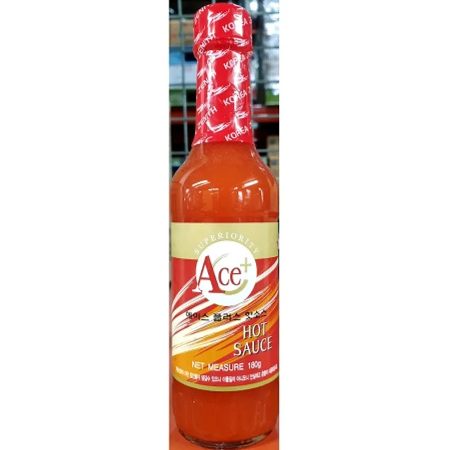 핫소스(에이스 제니스 177g)X4 업소용 에이스플러스 매운 소스 양념 이미지