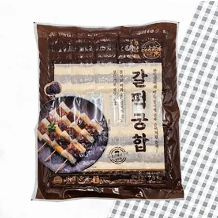 갈떡궁합 1.3kg 업소용 갈떡갈떡 냉동 떡꼬치 이미지