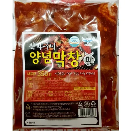 직화 양념 막창 업소용 캠핑 막창구이 밀키트 350g X 25