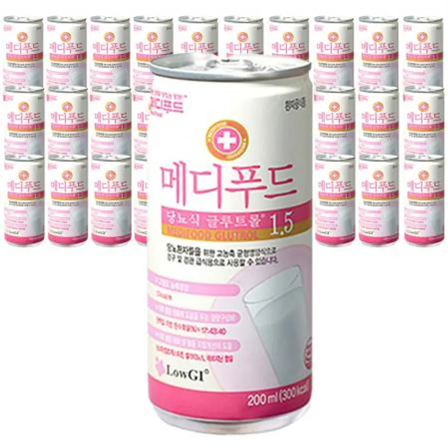 힐트리온 당뇨식 환자 식사대용 클루트롤 1.5 영양보충식 200ml X 30캔 노인 케어 경관식 뉴케어 입원환자 이미지