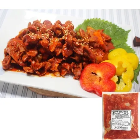양념 근위볶음(400g) 업소용 냉동 닭똥집 양념볶음