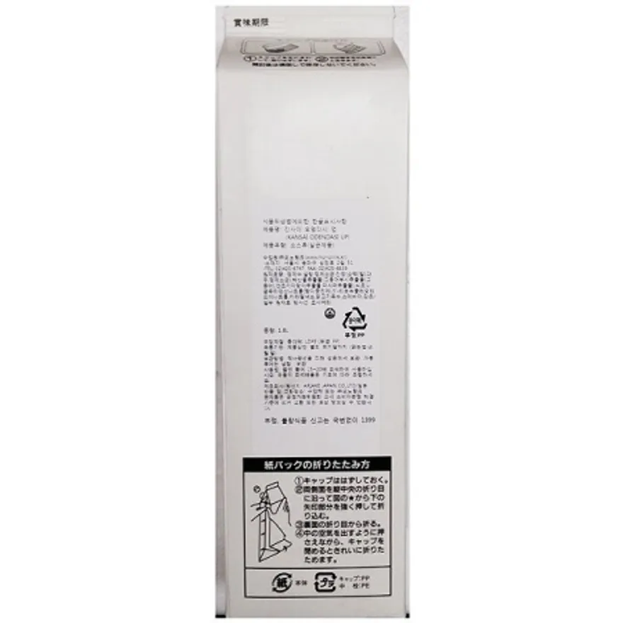 간사이 오뎅다시(모노 1.8L) 업소용 우동육수 국물 액생소스 다시다 이미지