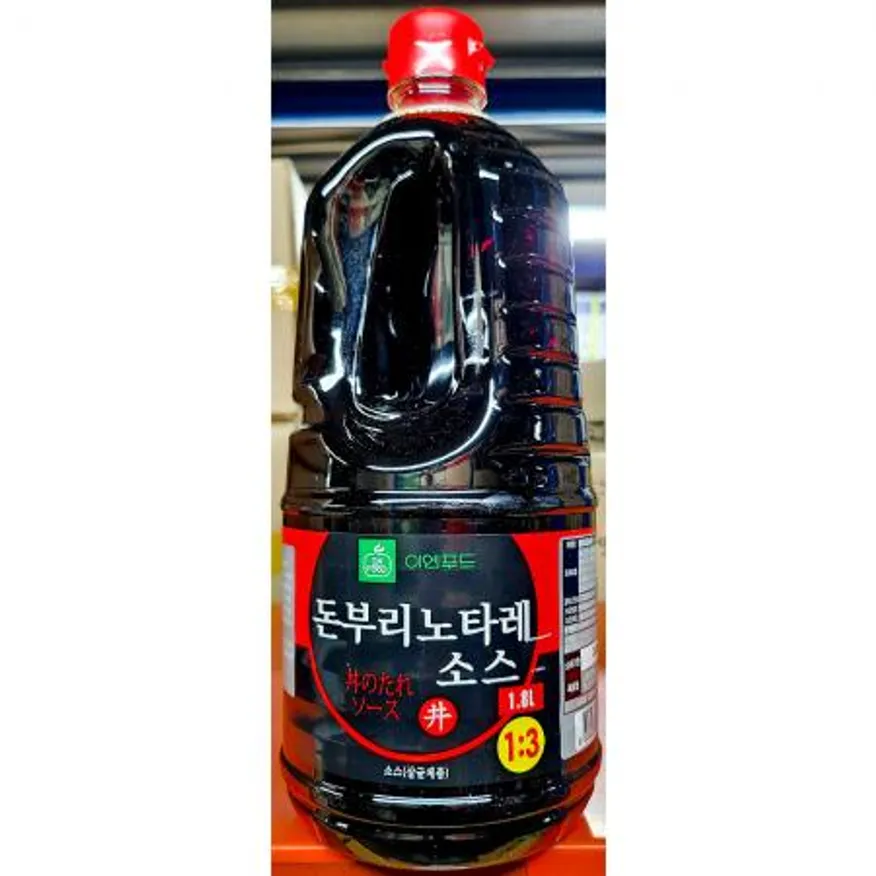 돈부리노 타레소스(이엔 1.8kg) X6 업소용 일본 간장 소스 이미지