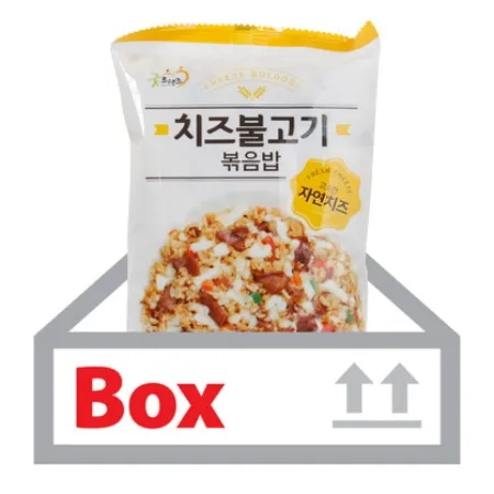 치즈 불고기 냉동 볶음밥 250g X 30개 업소용 간편 조리 대용량