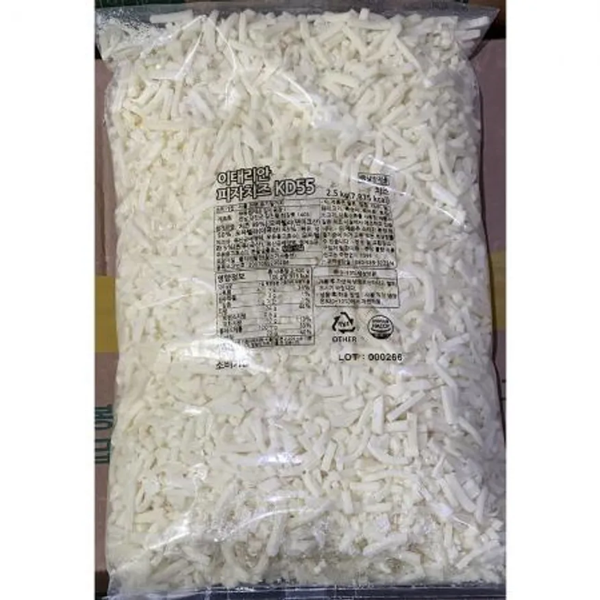 피자치즈 업소용 모짜렐라 치즈 2.5Kg 이미지