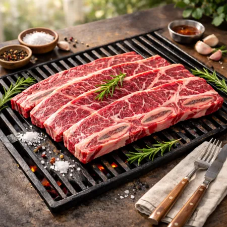미국산 LA갈비 2kg 두툼 약 1.5cm 냉동 소갈비 구이 이미지