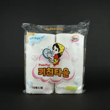 팜파스 키친타올 150매 2롤 업소용 주방 종이 페이퍼 타올
