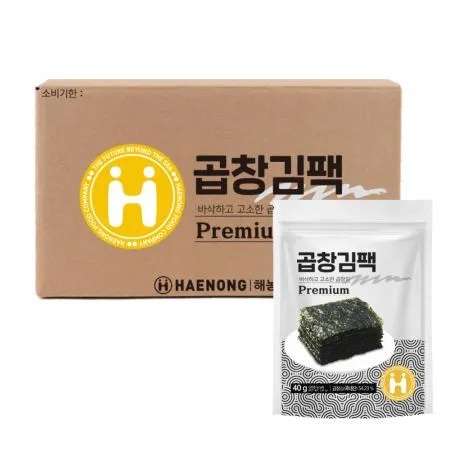 해농 곱창김팩 40g(60매) 20봉