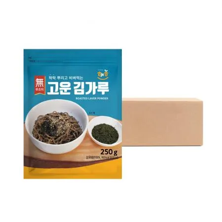 해농 무조미 고운 김가루 250g 4봉