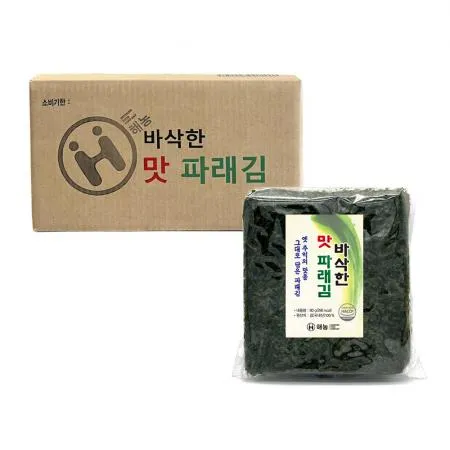 해농 맛 파래김 80g(50매) 15봉