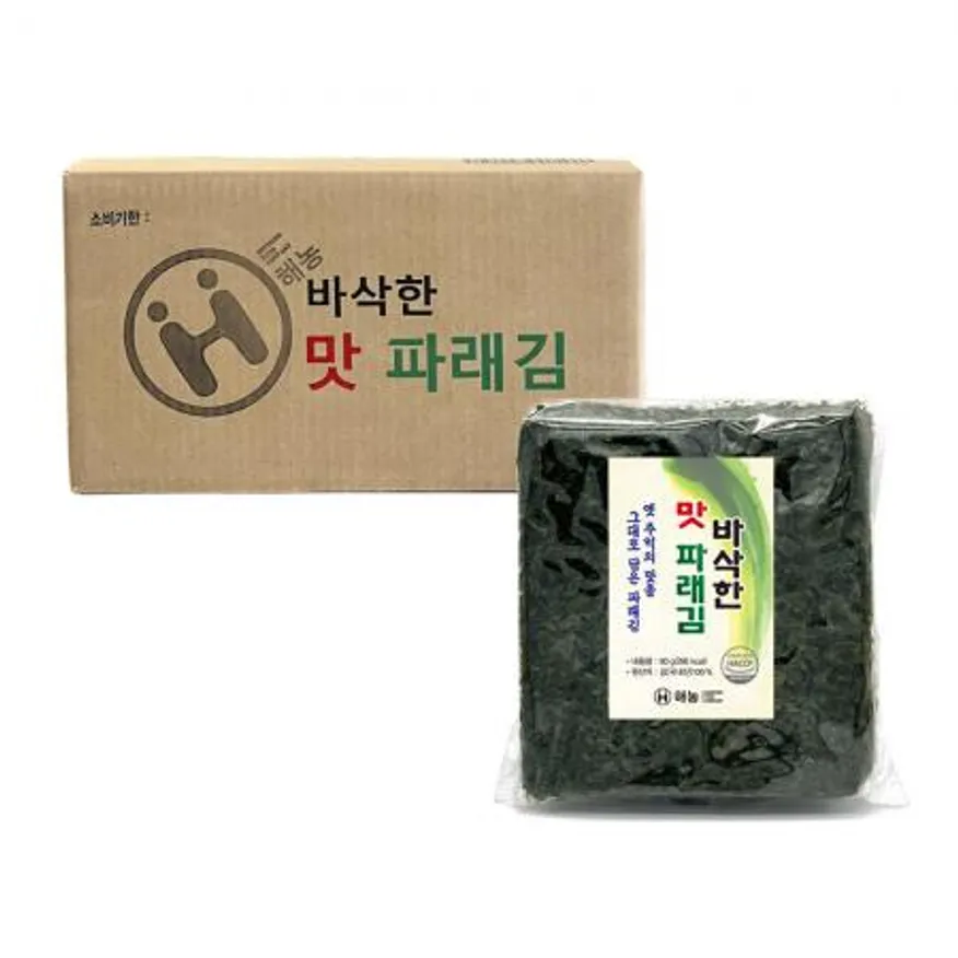 해농 맛 파래김 80g(50매) 15봉 이미지