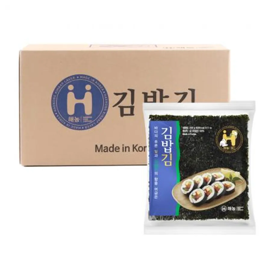 해농 김밥김 일반 230g(100매) 20봉 이미지