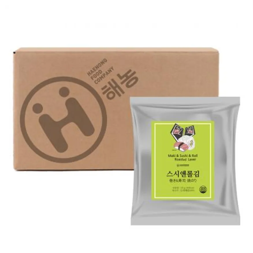 해농 스시앤롤김 130g(50매) 30봉 이미지