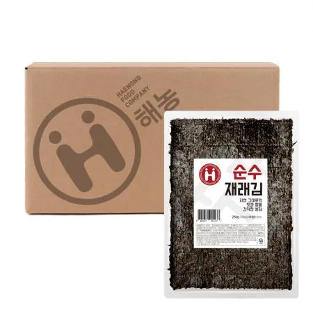 해농 순수 재래김 250g(100매) 14봉
