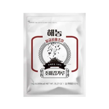 해농 황금비율 조미 김가루 1kg