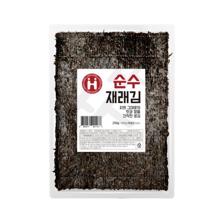 해농 순수 재래김 250g(100매)/ 생김 과메기 쌈김