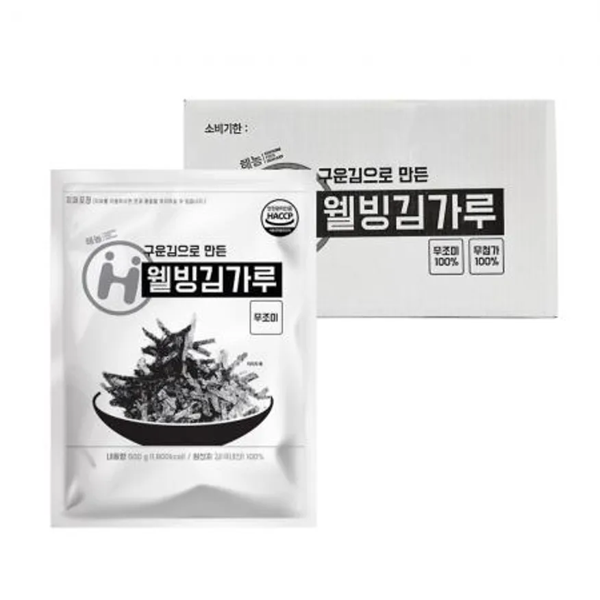 해농 무조미 웰빙 김가루 500g 4봉 이미지