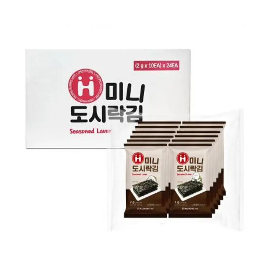 해농 미니도시락김 2g 240봉 이미지