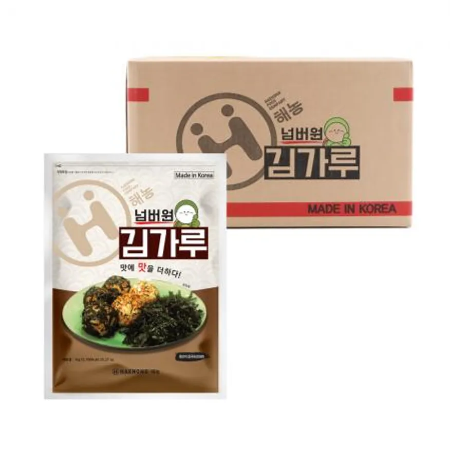 해농 넘버원 김가루 1kg 4봉 조미김가루 이미지