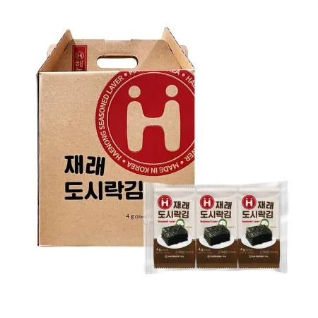 해농 재래 도시락김 4g 24봉 선물세트