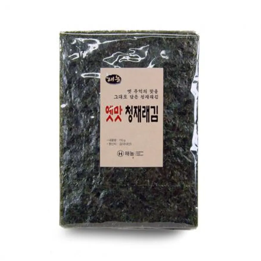 해농 옛맛 청재래김 110g(50매) 이미지