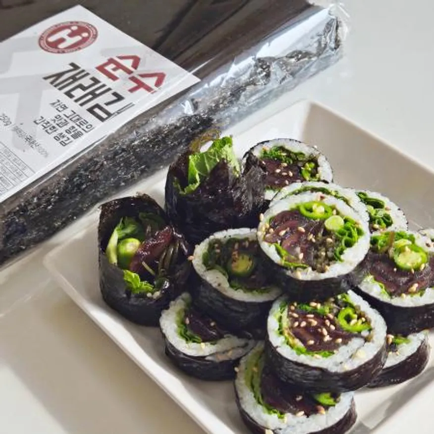 해농 순수 재래김 250g(100매)/ 생김 과메기 쌈김 이미지