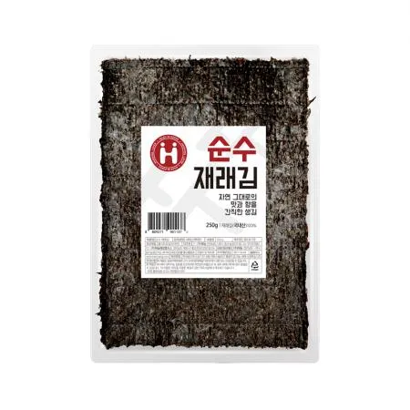 해농 순수 재래김 250g(100매) 14봉 이미지