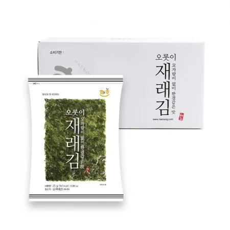 해농 오롯이 재래김 25g 20봉
